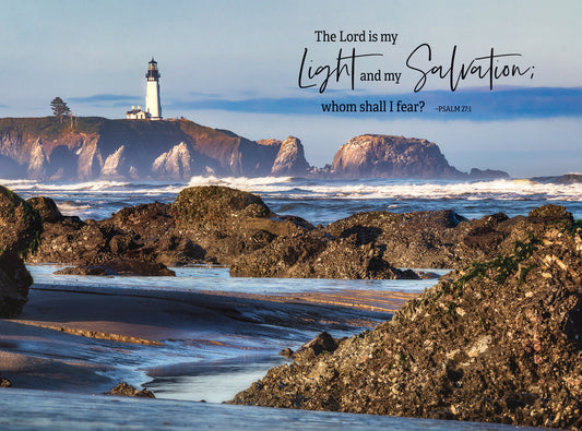 Light & Salvation: 1000 Piece Jigsaw Puzzle featuring Psalm 27:1