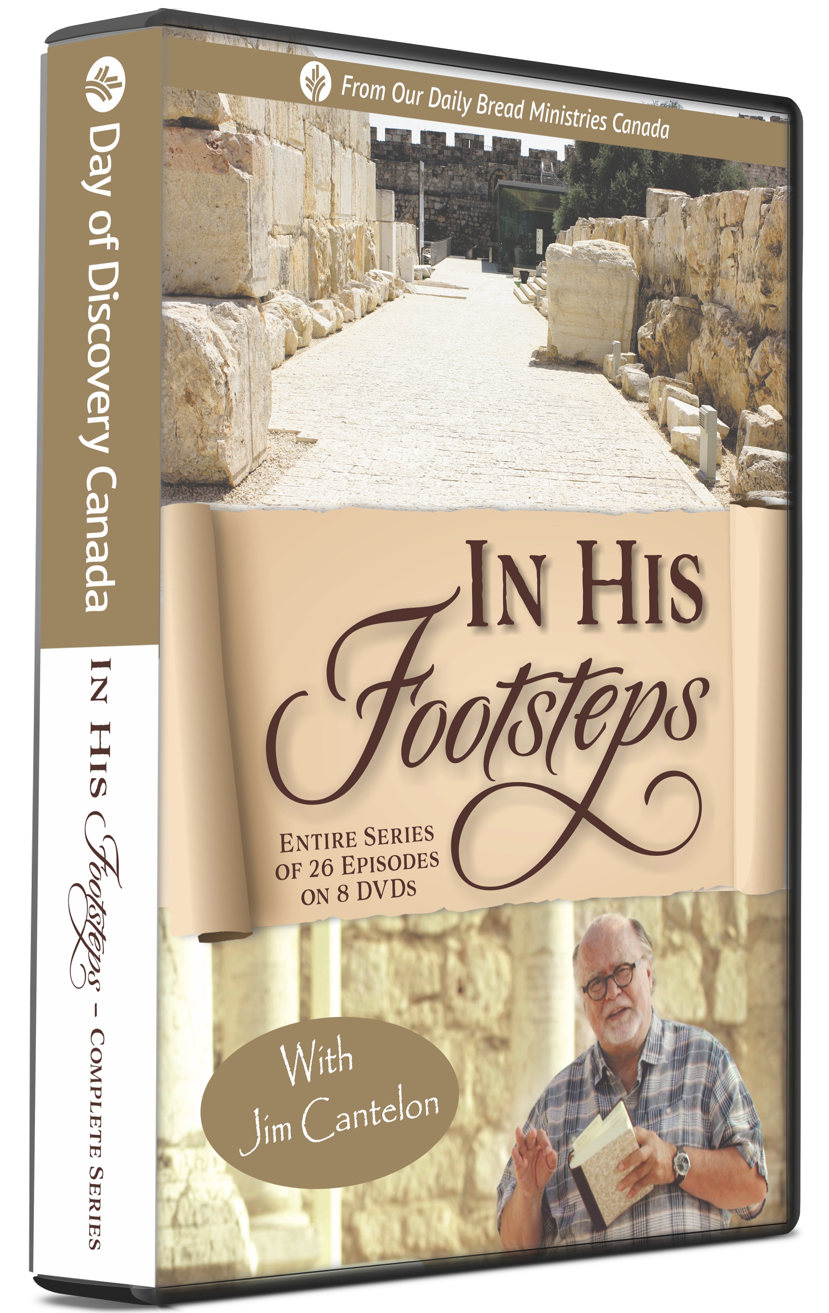 In His Footsteps - Complete Series of 26 Episodes on 8 DVDs – Our