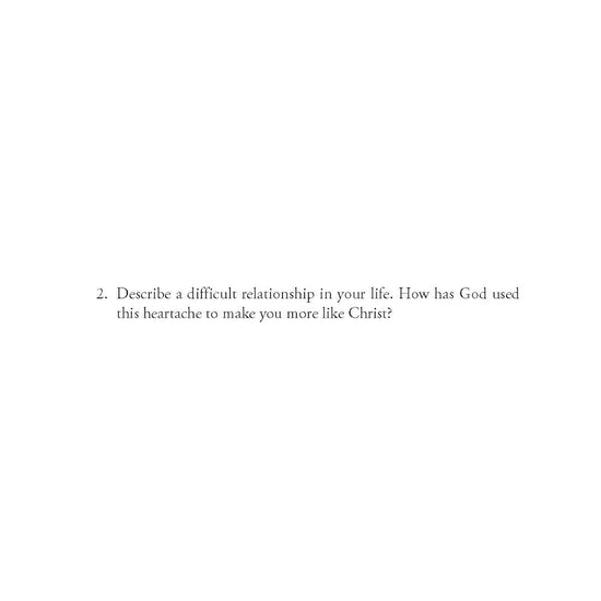 Text-based exercise on applying a passage about Hannah to your life with questions and space for reflection in the Closer to God 10-week prayer study book