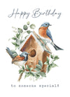 Birdhouse Blooms | Birthday Boxed Cards
