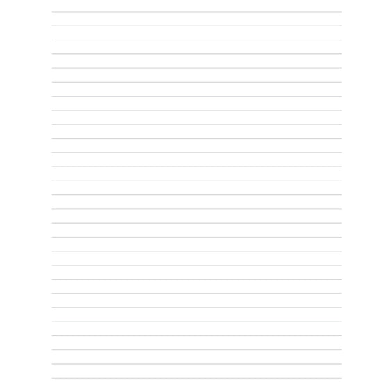 White paper with black horizontal lines for journalling in 'Hebrews & James' from 'Immerse: The Reading Bible Journals'