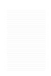 White paper with black horizontal lines for journalling in 'Hebrews & James' from 'Immerse: The Reading Bible Journals'