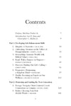 Table of contents page from Man to Man: African American Voices on Faith, Wisdom, and Perseverance book on a white background, featuring such chapters as Finding Our Life's Calling and Choosing Your Role Models Wisely