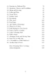 Table of contents for 'mourning glories' by Marilyn Nutter and published by Our Daily Bread Publishing, featuring chapters such as "who am i" and "holiday grief"