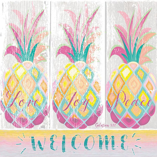 Napkin: Welcome Pineapples